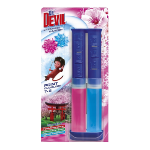 Dr. Devil Żelowe Krążki do WC Duo Japanese Garden - 65 ml