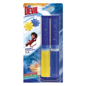 Dr. Devil Żelowe Krążki do WC Duo Ocean Sun - 65 ml