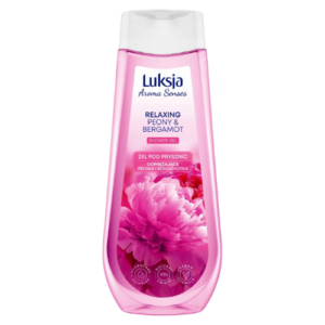 Luksja Aroma Senses Odprężający Żel pod Prysznic – Peonia i Bergamotka, 500 ml