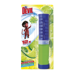 Devil Żel Punktowy do WC 3w1 Lime Twister - 75 ml