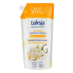 Luksja Creamy & Soft Mydło w Płynie – Jaśmin i Wanilia, Zapas 900 ml