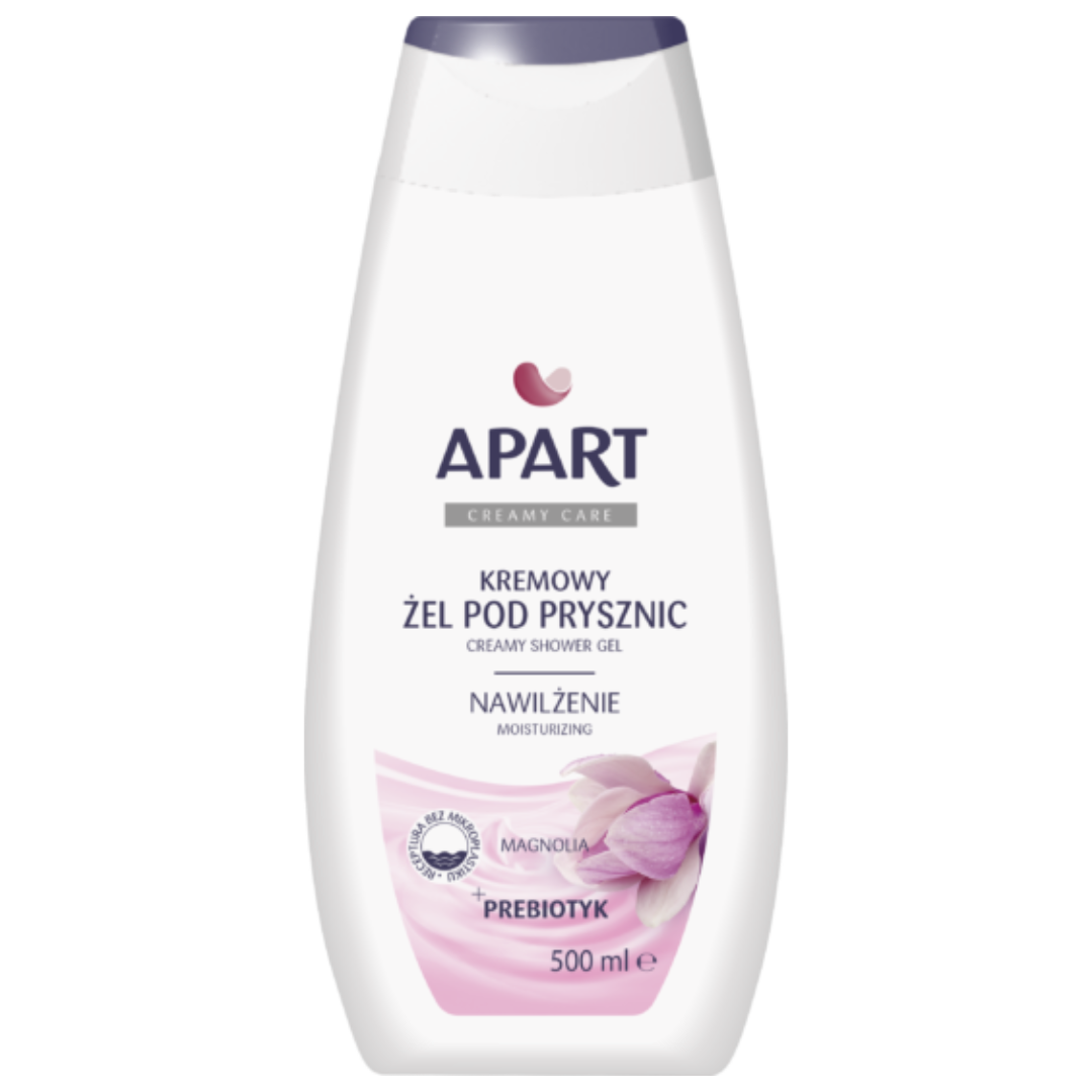 Apart kremowy żel pod prysznic, nawilżenie, magnolia, 500ml