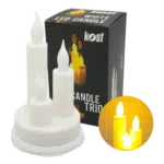 Potrójna Świeca LED Wkłady do Zniczy na Baterie Trio Biała Mocne Światło