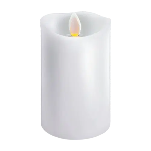 Świeca LED Subito 150 mm z Ruchomym Płomieniem Biała