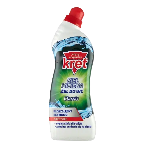 Classic Żel do WC Biel Higiena – Skuteczna Czystość, 750g