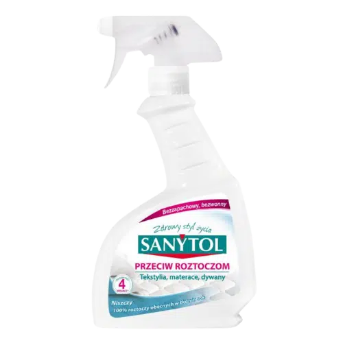 Spray Sanytol Przeciw Roztoczom – Skuteczna Ochrona, 300 ml