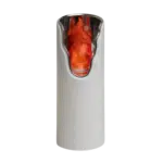 Subito Znicz Diodowy Dekor Srebrny i Pomarańczowy