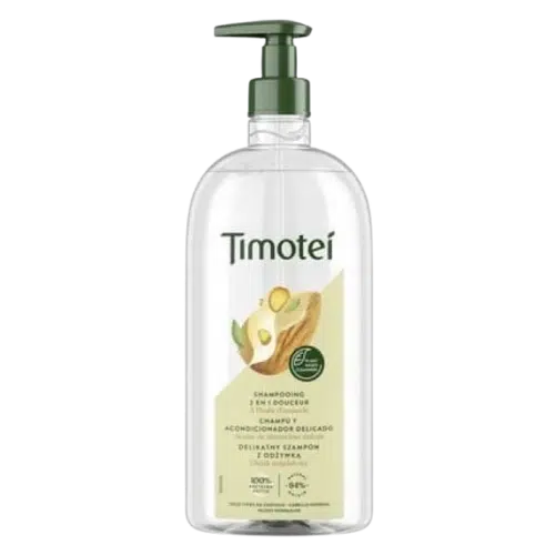 Timotei 2w1 Delikatny Szampon z Olejkiem Migdałowym i Odżywką 750 ml