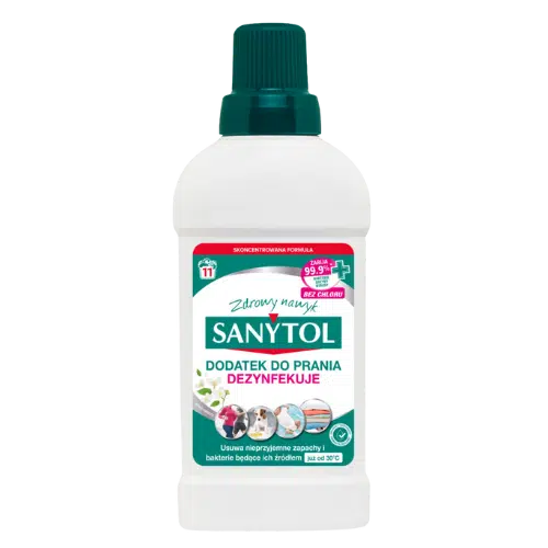 Dodatek do Prania Sanytol – Skuteczna Dezynfekcja, 500 ml