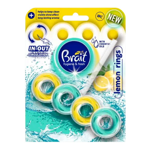 Kostka do WC Brait Lemon Rings 40 g