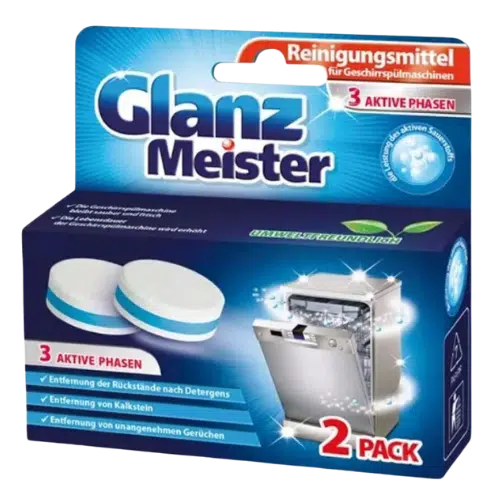 Czyścik do Zmywarki w Tabletkach GlanzMeister 2 sztuki
