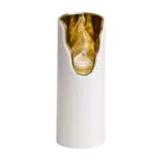 Subito Znicz Diodowy Dekor Złoty i Biały