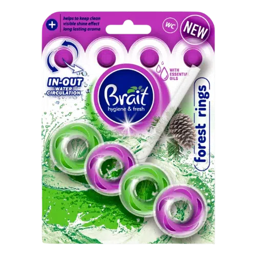 Kostka do WC Brait Rings Forest 40 g
