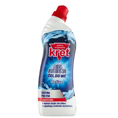 Active Żel do WC Biel Higiena – Skuteczna Czystość, 750ml