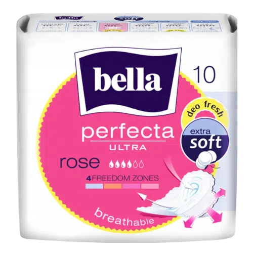 Podpaski Bella Perfecta Ultra Rose 10 sztuk