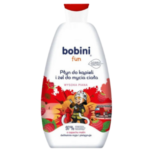 Bobini Fun Płyn do Kąpieli i Żel 2w1 Malina – 500ml