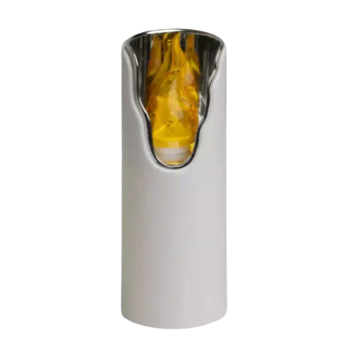 Subito Znicz Diodowy Dekor Srebrny i Żółty