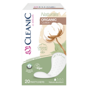 Cleanic Wkładki Higieniczne Naturals Organic Cotton – 20 sztuk