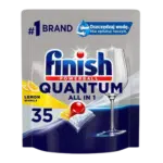 Kapsułki do Zmywarki Finish Quantum Cytryna 35 sztuk