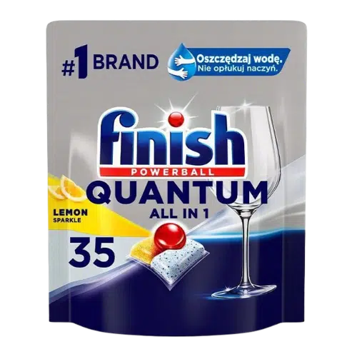 Kapsułki do Zmywarki Finish Quantum Cytryna 35 sztuk