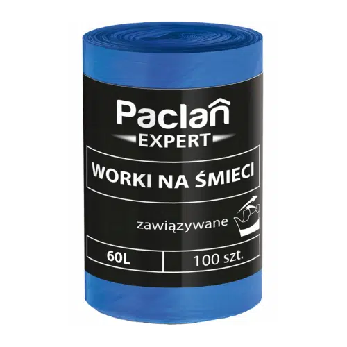 Worki na Śmieci Paclan Expert Multitop 60L 100 sztuk