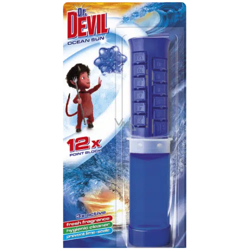 Dr. Devil Żelowe Krążki do WC Ocean Sun 75 ml