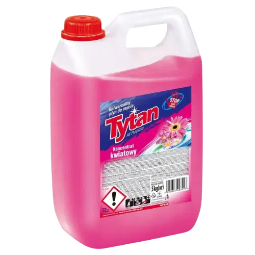 Tytan Kwiatowy Koncentrat – Uniwersalny Płyn do Mycia, 5 kg