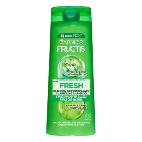 Szampon Garnier Fructis Oczyszczający do Włosów Przetłuszczających się 400 ml