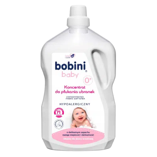 Bobini Baby Hipoalergiczny Koncentrat do Płukania Ubranek Niemowlęcych i Dziecięcych 2,5 L