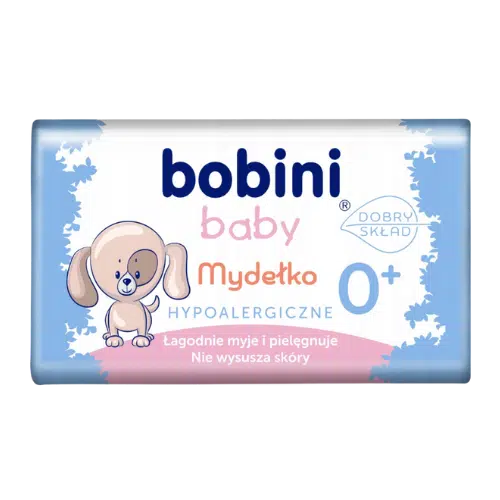 Hypoalergiczne Mydło w Kostce Bobini Baby dla Niemowląt i Dzieci 90 g Bobini Baby Hypoalergiczne Mydło w Kostce dla Niemowląt i Dzieci 90 g