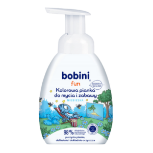 Bobini Fun Kolorowa Pianka do Mycia i Zabawy 300 ml