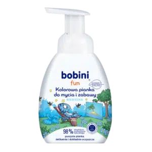 Bobini Fun Kolorowa Pianka do Mycia i Zabawy 300 ml