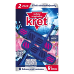 Kostka do WC Kret Color Power Water Lily 2x40 g