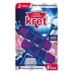 Kostka do WC Kret Color Power Water Lily 2x40 g