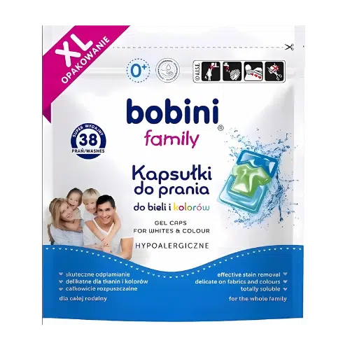 Bobini Family Kapsułki do Prania 38 szt.