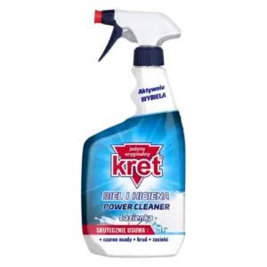 Kret Power Cleaner Płyn Biel i Higiena 620 ml