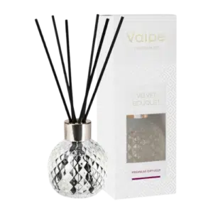 Valpe Dyfuzor Zapachowy z Patyczkami w Krysztale Aksamitny Bukiet 100 ml
