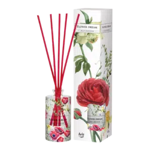 Dyfuzor Zapachowy z Kolorowymi Patyczkami Kwiatowe Marzenie 100 ml