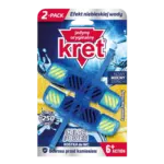 Kret Kostka do WC Color Power Lemon Harmony 2x40 g