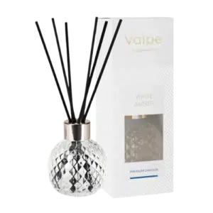 Valpe Dyfuzor Zapachowy z Patyczkami w Krysztale Biały Bursztyn 100 ml