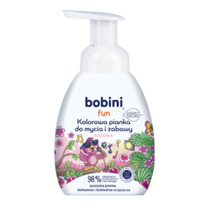 Bobini Fun Kolorowa Pianka do Mycia i Zabawy 300 ml