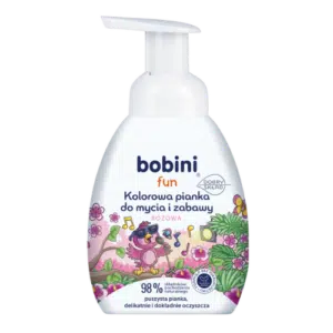 Bobini Fun Kolorowa Pianka do Mycia i Zabawy 300 ml