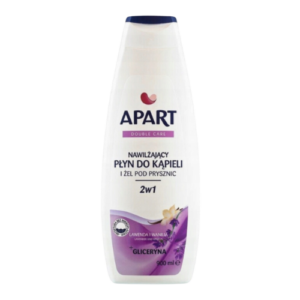 Apart Double Care Płyn do Kąpieli i Żel pod Prysznic Lawenda i Wanilia 2w1 900 ml