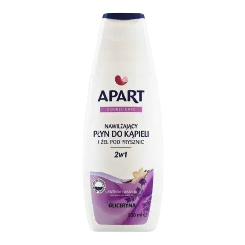 Apart Double Care Płyn do Kąpieli i Żel pod Prysznic Lawenda i Wanilia 2w1 900 ml