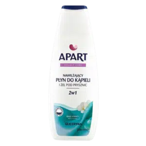 Apart Double Care Nawilżający Płyn do Kąpieli i Żel pod Prysznic 2w1 Białe Kwiaty 900 ml