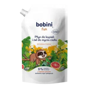 Bobini Fun Płyn do Kąpieli i Żel do Mycia Ciała 2w1 Cytrus 500 ml