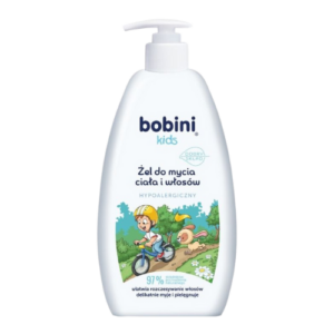 Bobini Kids Hypoalergiczny Żel do Mycia Ciała i Włosów 2w1 dla Dzieci 500 ml