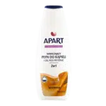 Apart Żel pod Prysznic i Płyn do Kąpieli 2w1 Mleko i Miód + Gliceryna 900 ml