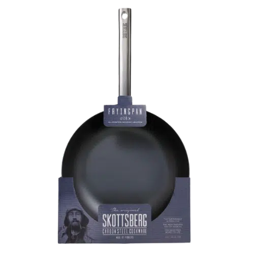 Skottsberg Patelnia WOK ze Stali Węglowej 24 cm