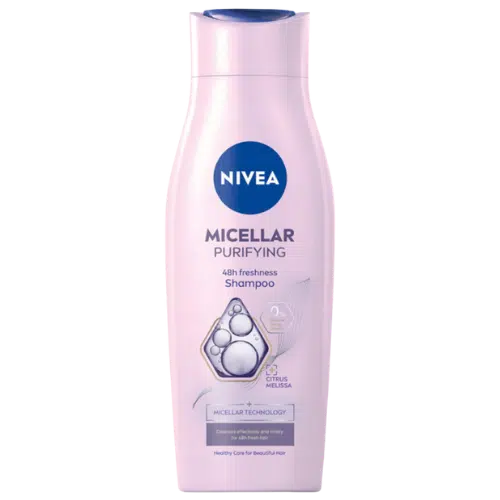 Szampon Nivea Micellar Purifying z Technologią Micelarną Odświeżający Włosy 400 ml